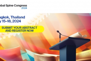 Global Spine Congress 2024 – Only one day left to submit your abstract