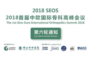 2018首届中欧国际骨科高峰会】完美参会指南，快来报名呀～
